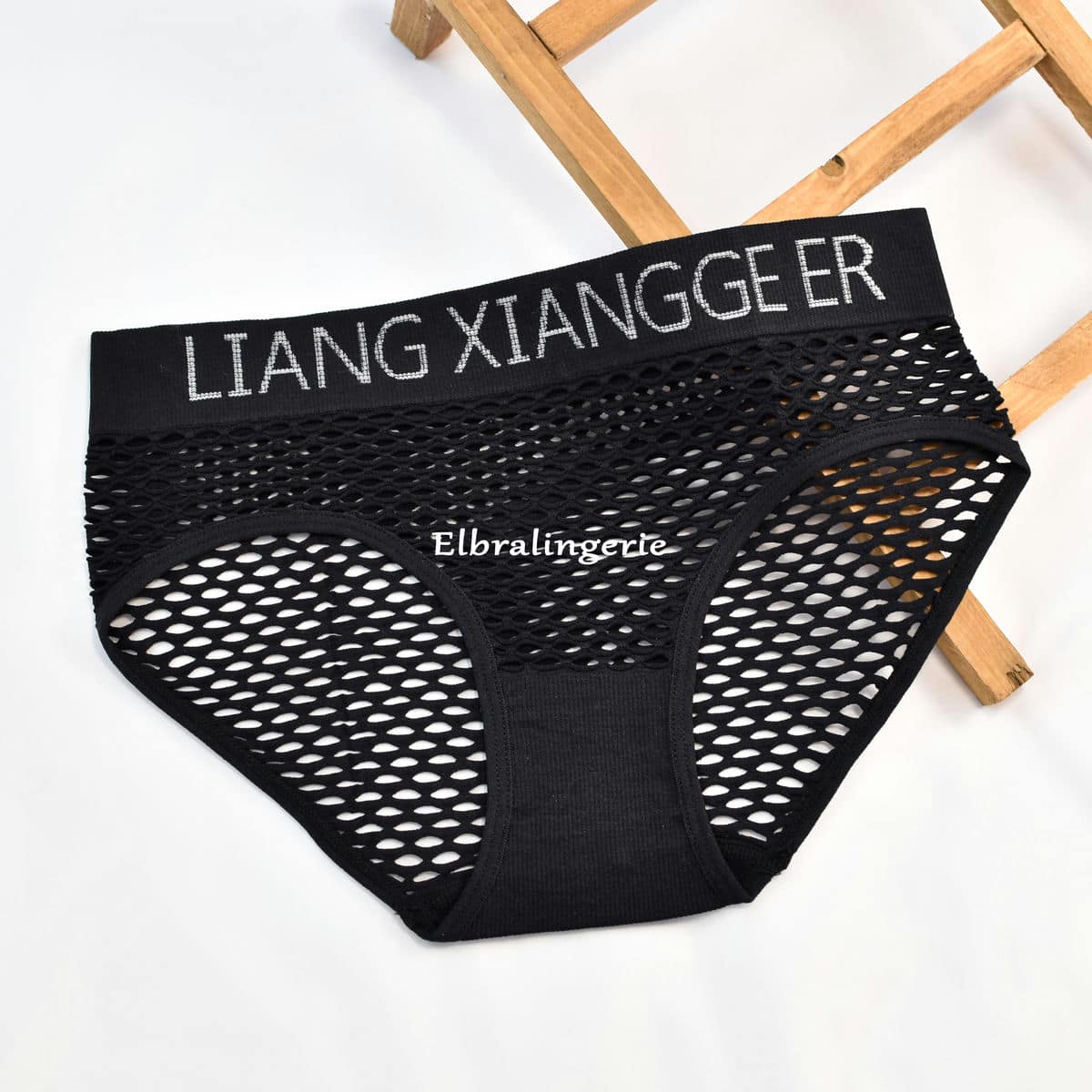 شورت زنانه مشبک Liang Xiangge Er کد 05 — تصویر ۴
